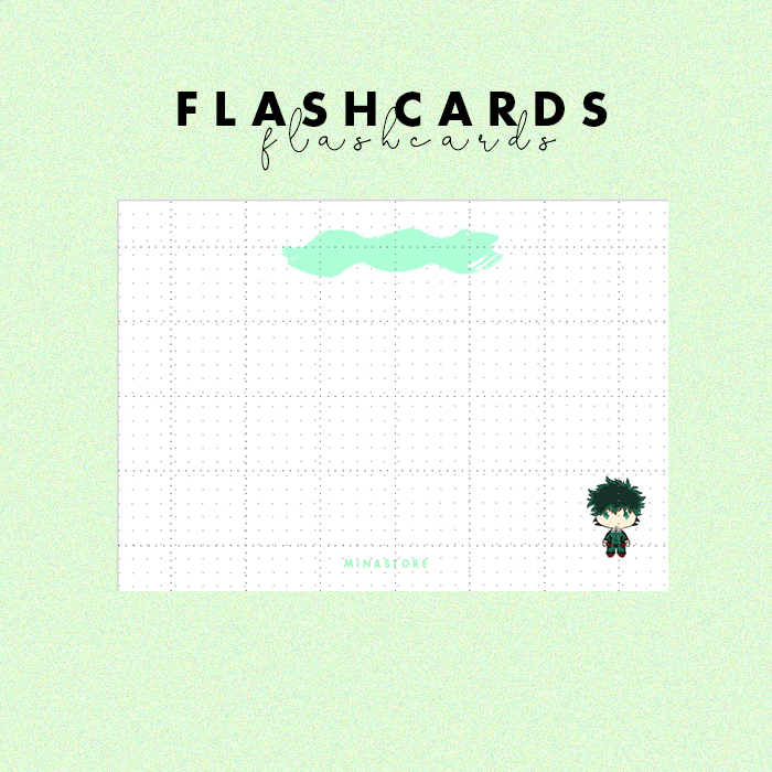 Boku No Hero - Flashcards