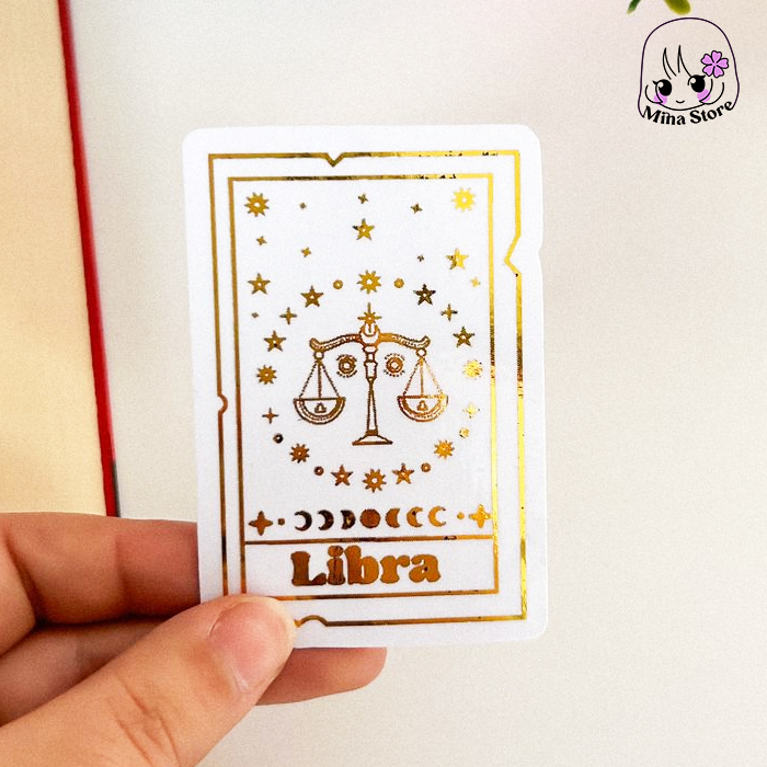 Libra [Zodiaco} - Sticker Foil