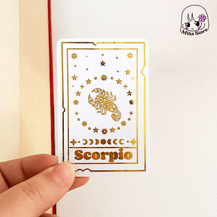 Escorpio [Zodiaco} - Sticker Foil