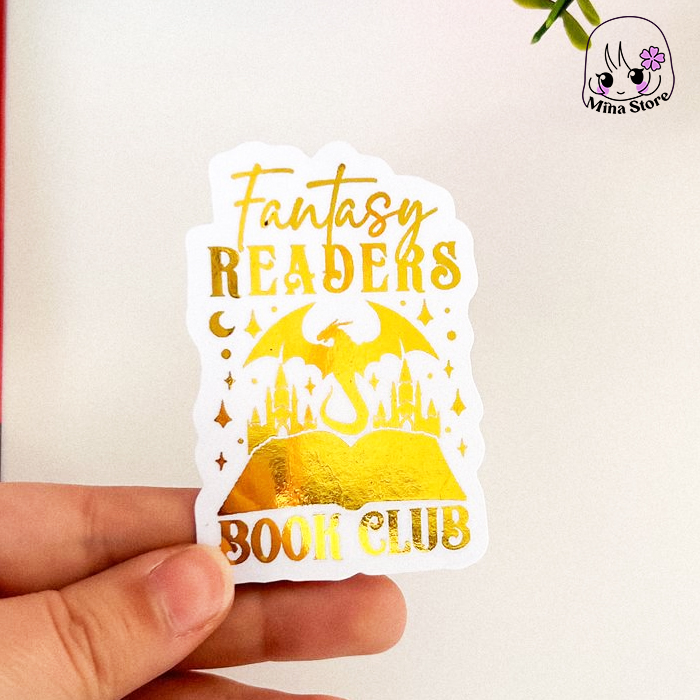 Fantasy Readers - Sticker Foil
