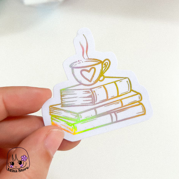Coffee Books - Sticker Foil