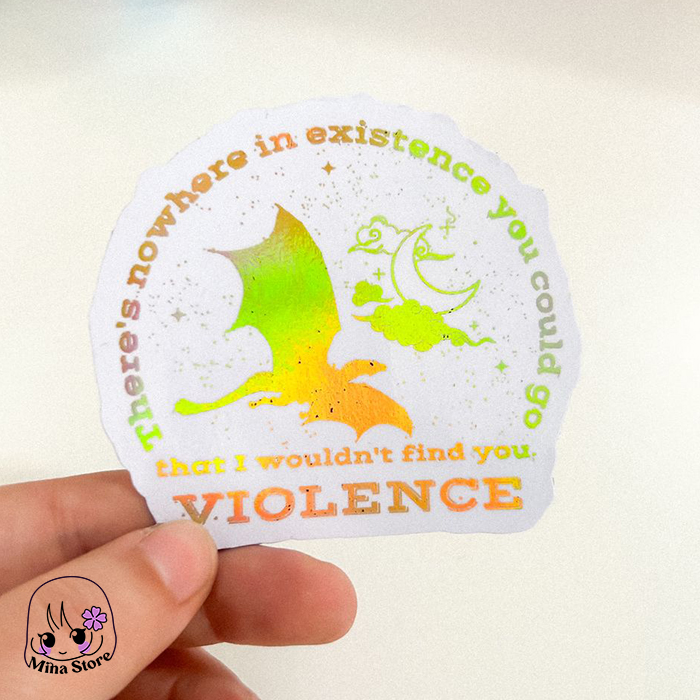 Violence - Sticker Foil