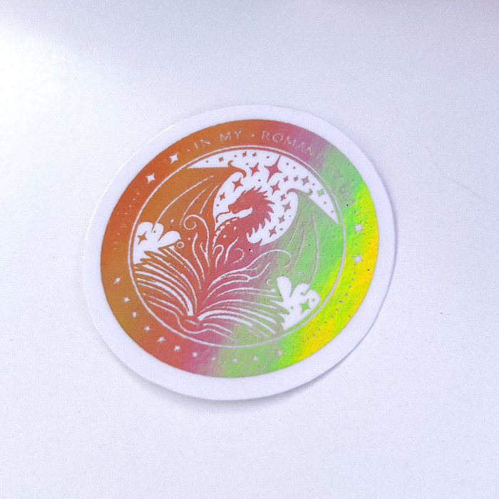 Dragon - Stickers Foil Transparente