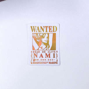 Nami [One Piece] - Stickers Foil Transparente