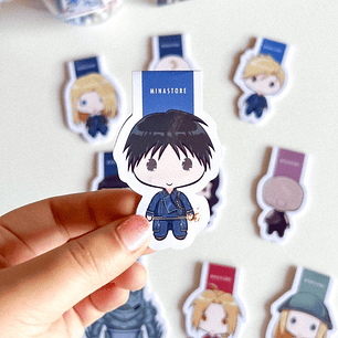 Roy Mustang [Fullmetal Alchemist] - Marcapaginas Magnetico