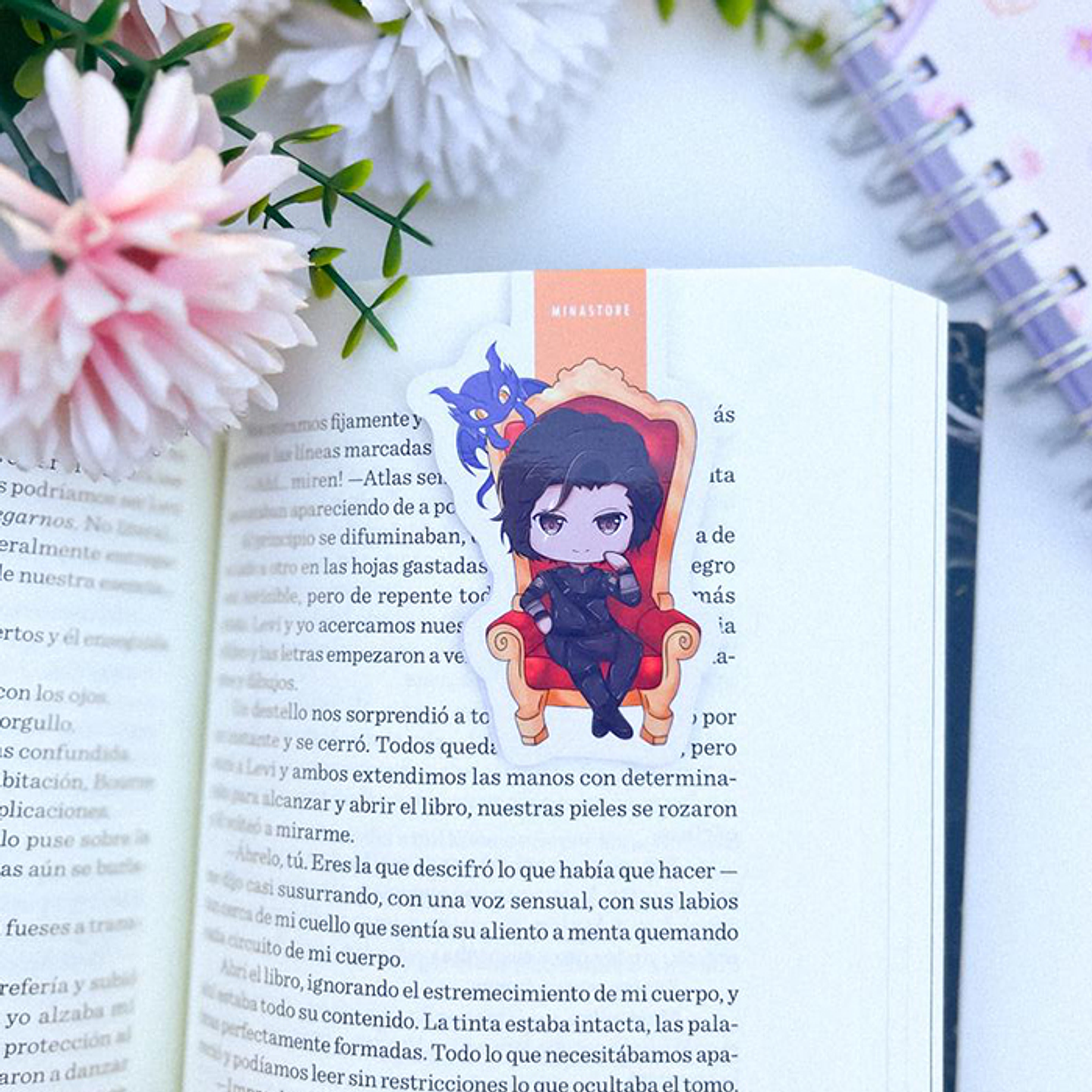 Xaden [Alas de Sangre - Rebecca Yarros] - Marcapaginas Magnetico