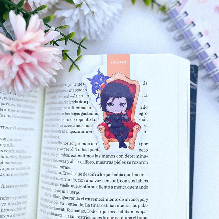 Xaden [Alas de Sangre - Rebecca Yarros] - Marcapaginas Magnetico