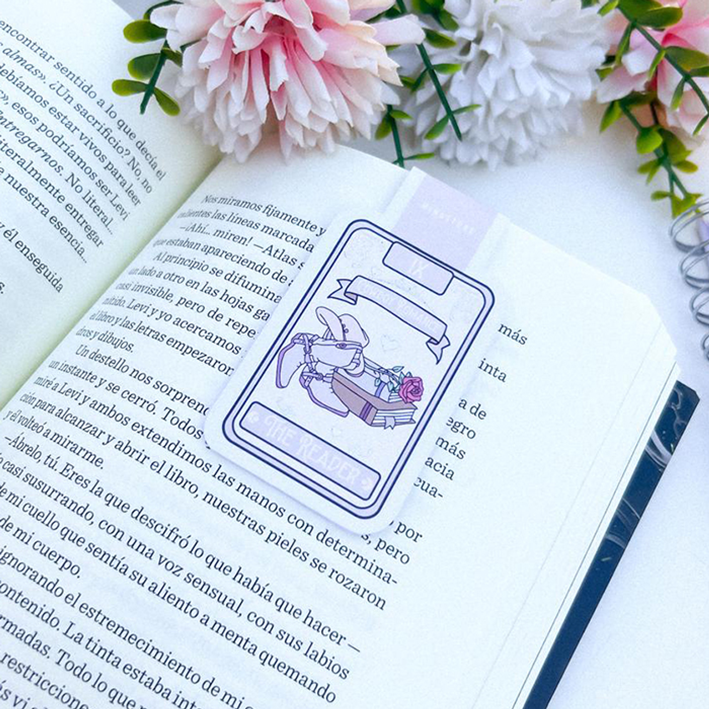 Cowboy Romance [Carta Tarot] - Marcapágina Magnético