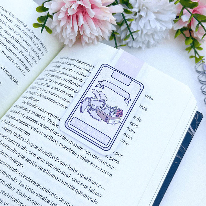 Cowboy Romance [Carta Tarot] - Marcapágina Magnético