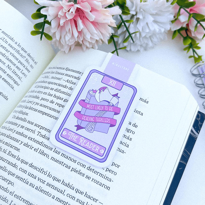 Thrillers [Carta Tarot] - Marcapágina Magnético