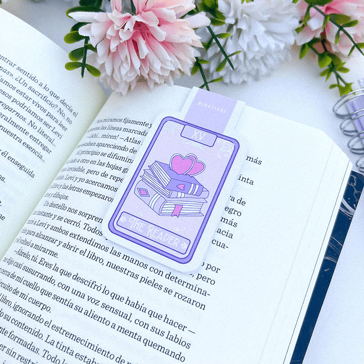 Book Lover [Carta Tarot] - Marcapágina Magnético