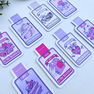 Pack Cartas Tarot - Marcapáginas Magneticos