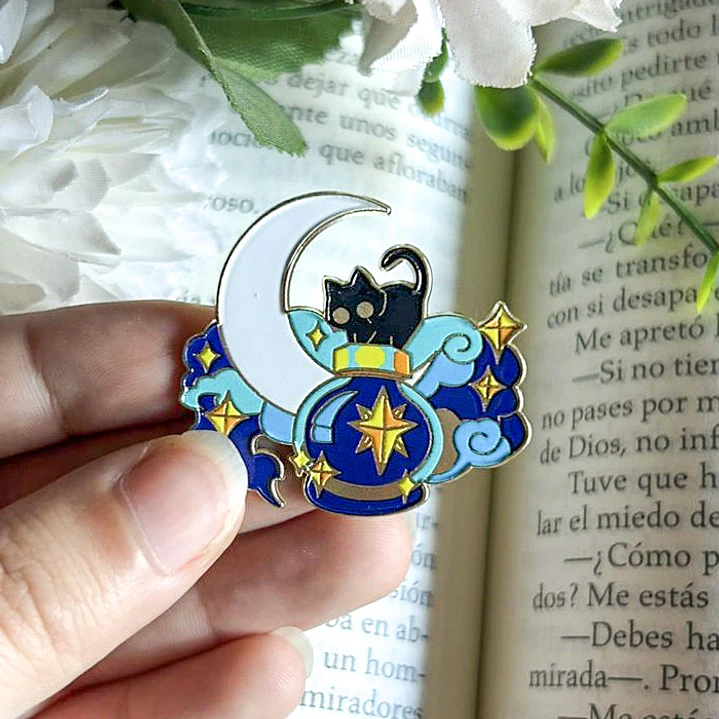 Magic Cat - Pin Metalico