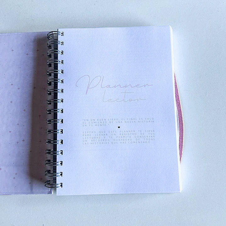 Cozy Pink - Planner Lector A6 / Pequeño 3