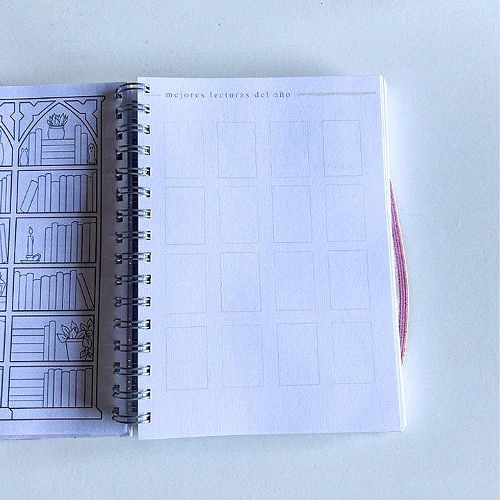 Cozy Pink - Planner Lector A6 / Pequeño 9