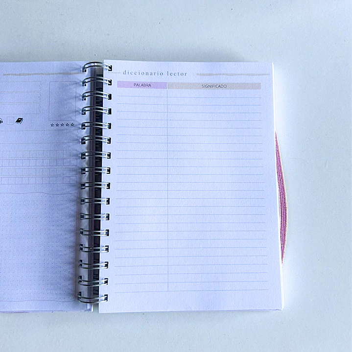 Cozy Pink - Planner Lector A6 / Pequeño 13