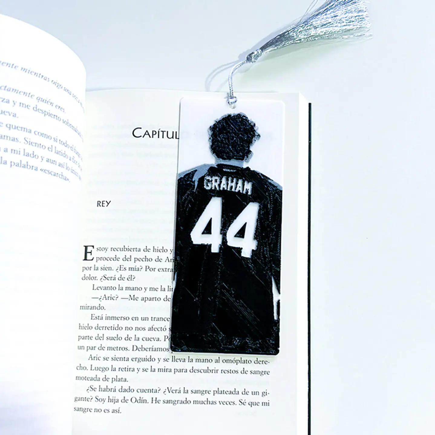 Garrett Graham [Serie Off-Campus/Kiss Me] - Marcapagina Tradicional en 3D