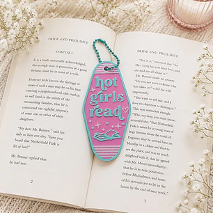 Hot Girls Read [Rosado] - Llavero