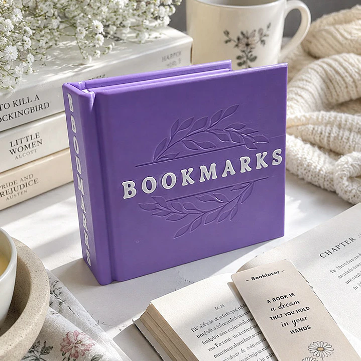 Bookmark Lover - Cajita para Marcapaginas