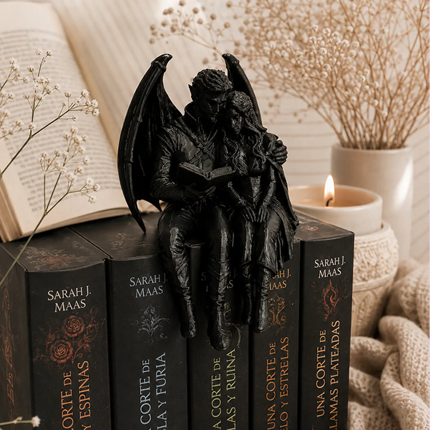 Feyre & Rhys [Acotar - Sarah J. Mass] - Decorativo en 3D