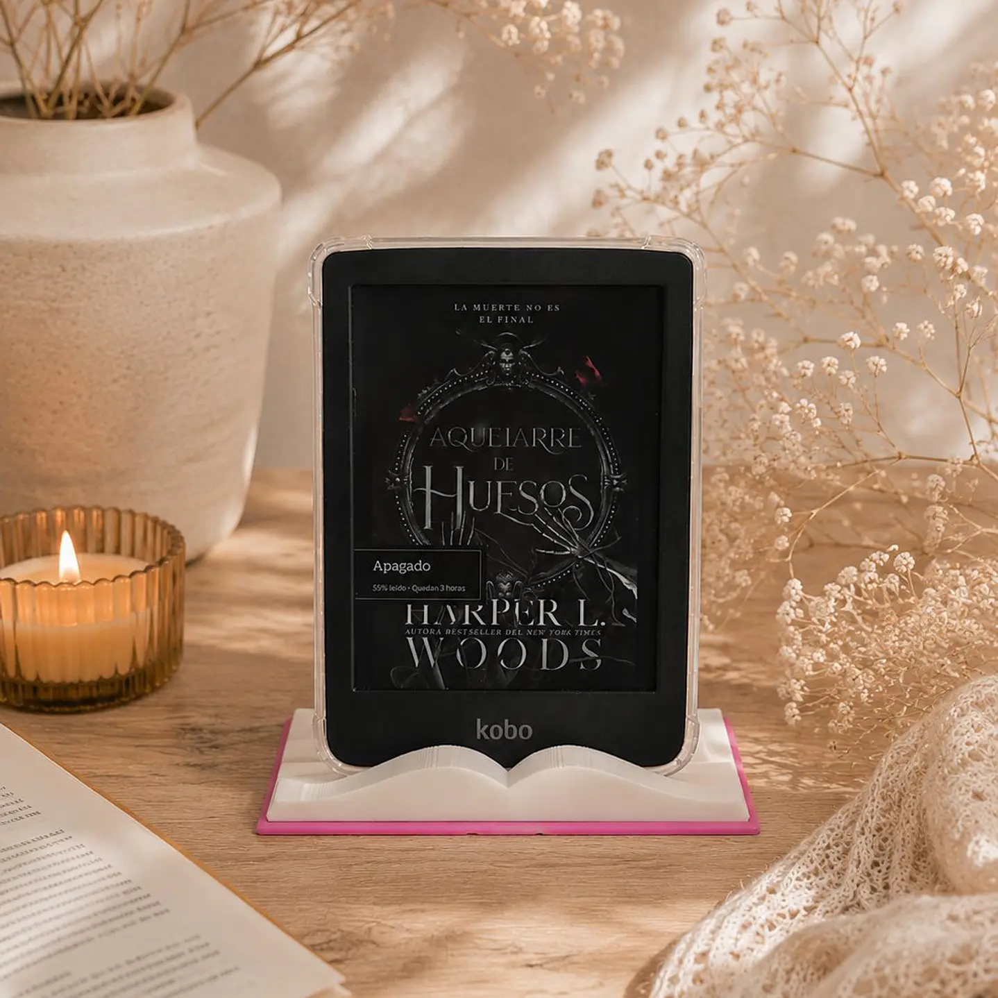 Soporte para Kindle/Kobo 3