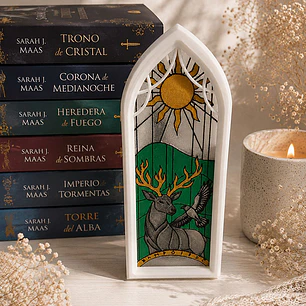 Trono de Cristal - Sarah J. Mass - Book Nook I Sujeta Libros