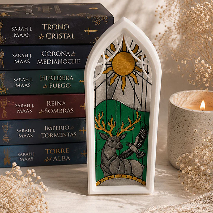 Trono de Cristal - Sarah J. Mass - Book Nook I Sujeta Libros