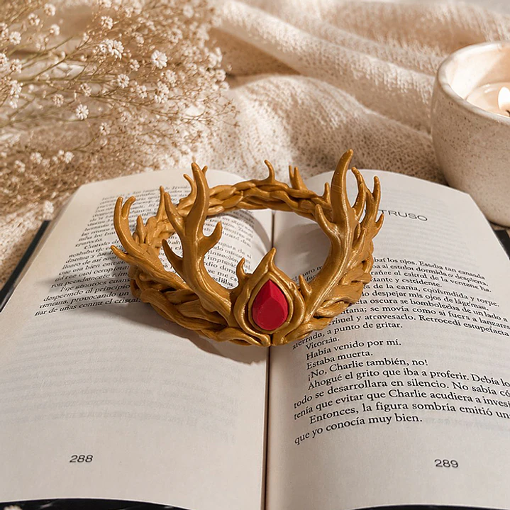 Corona Aelin Ashryver Galathynius - Decorativo en 3D 1