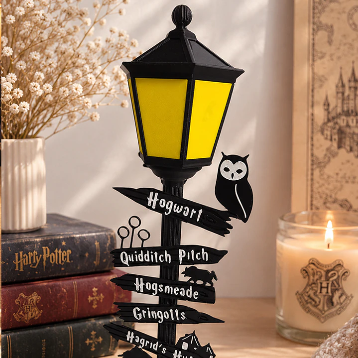 Lampara Harry Potter - Impresa en 3D 1