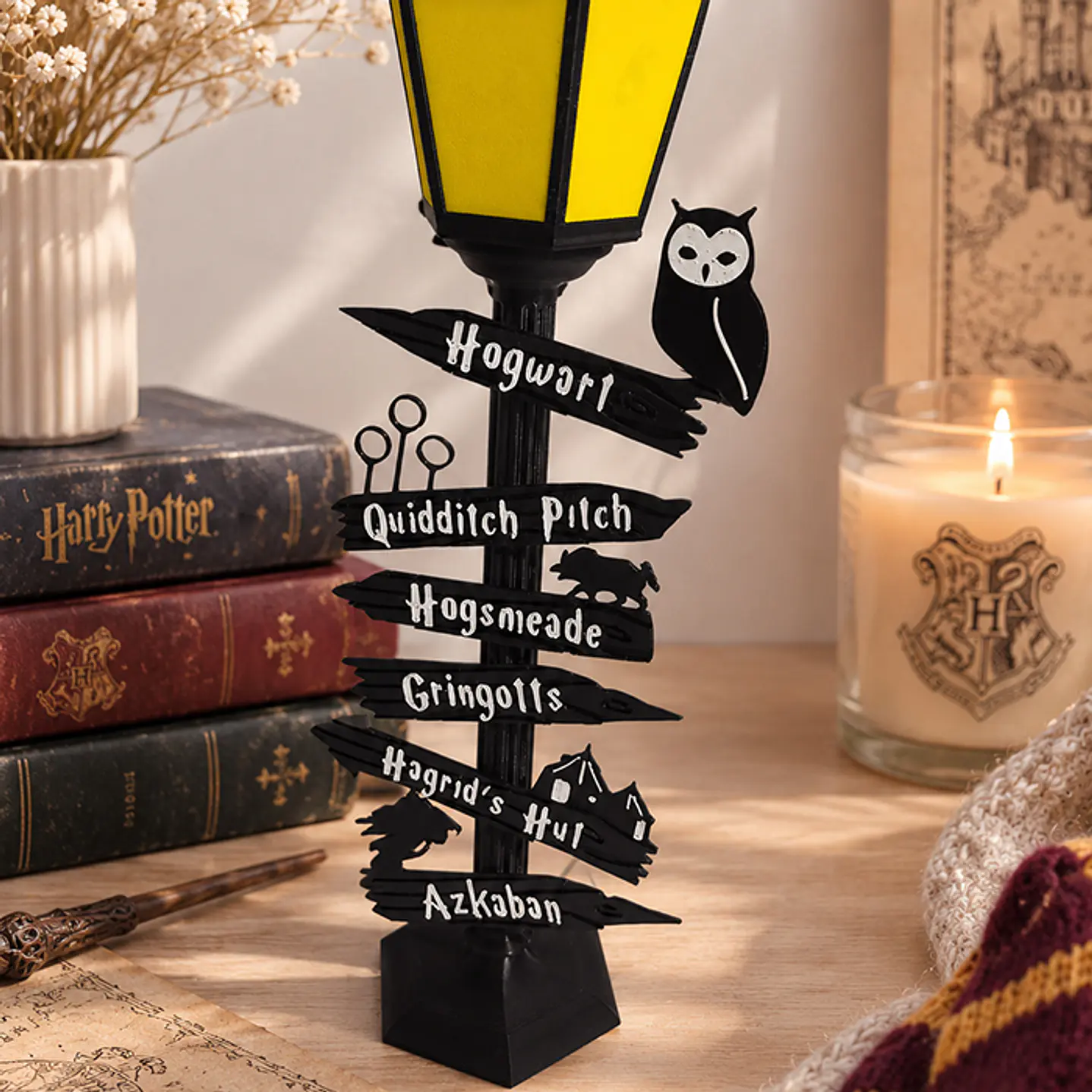 Lampara Harry Potter - Impresa en 3D 2