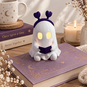 Fantasma Lector - Decorativo en 3D