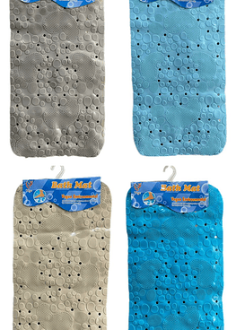Alfombra para salida de baño plastica x3u 