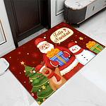 Alfombra de Piso Navidad 120*170 cm Living (desde 3u)