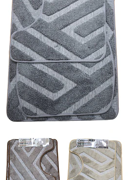 Set de baño Peludo (desde 3 unid)