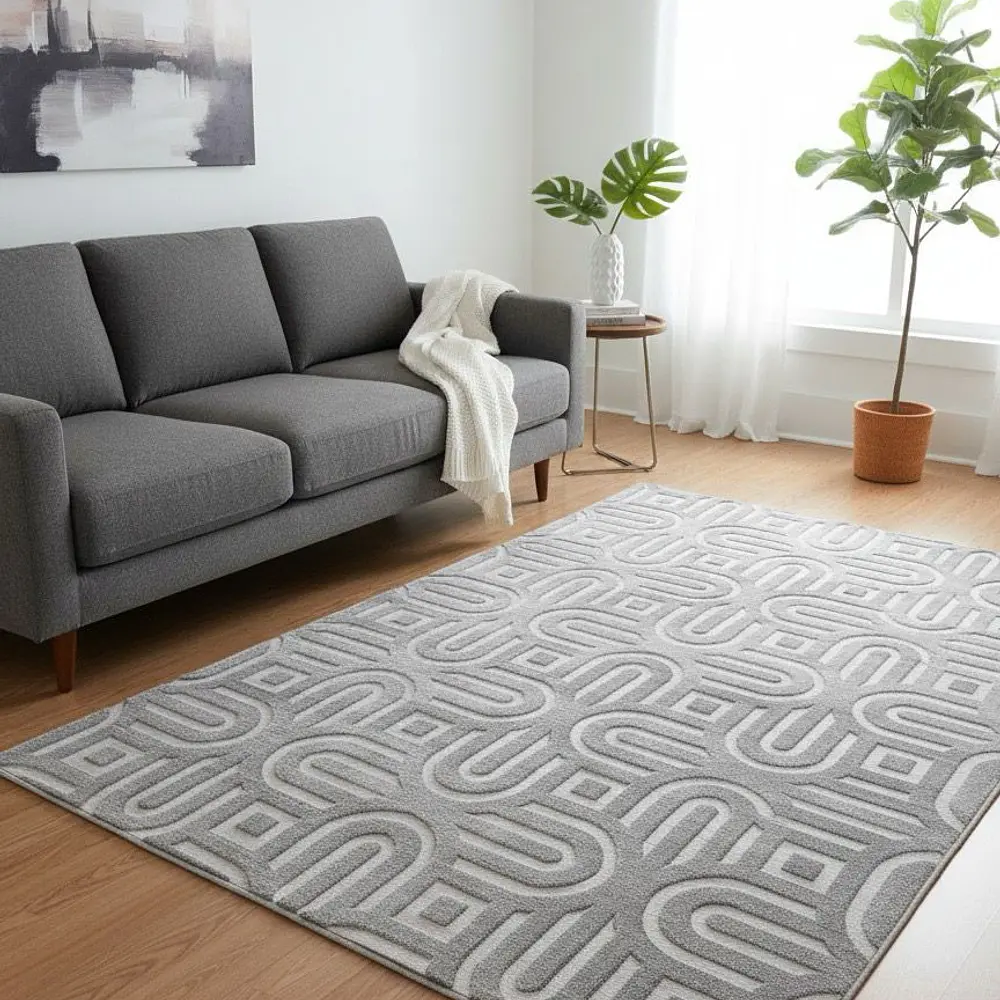 Alfombra Peluda  Antideslizante 150x200cm
