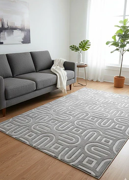 Alfombra Peluda  Antideslizante 150x200cm