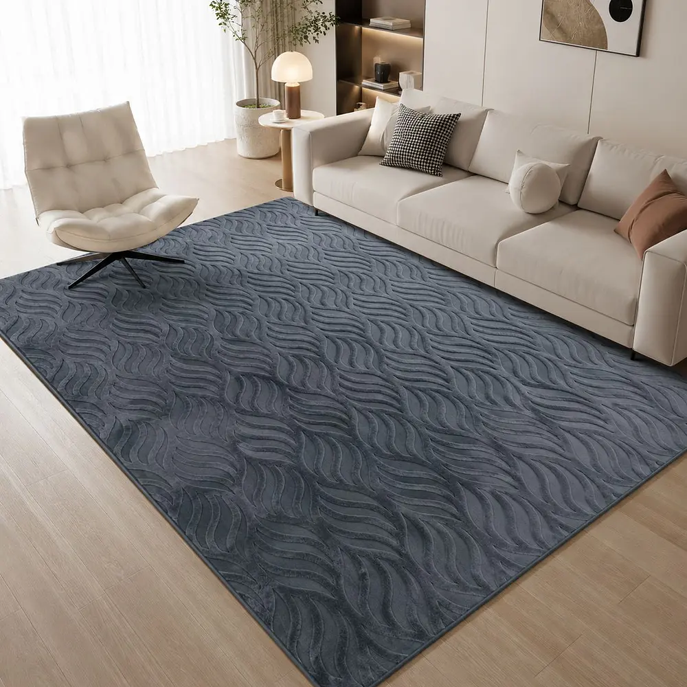 Alfombra peludo Antideslizante 160x230cm