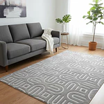 Alfombra peludo Antideslizante 160x230cm