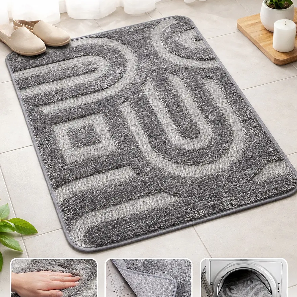 Alfombra peludo /Limpia pie  40x60cm