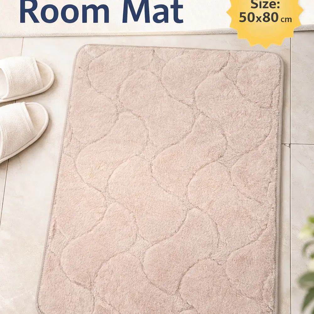 Alfombra peludo / Limpia pie 50X80cm