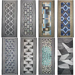 Alfombra de pasillo 60x150cm (desde 3 unid)