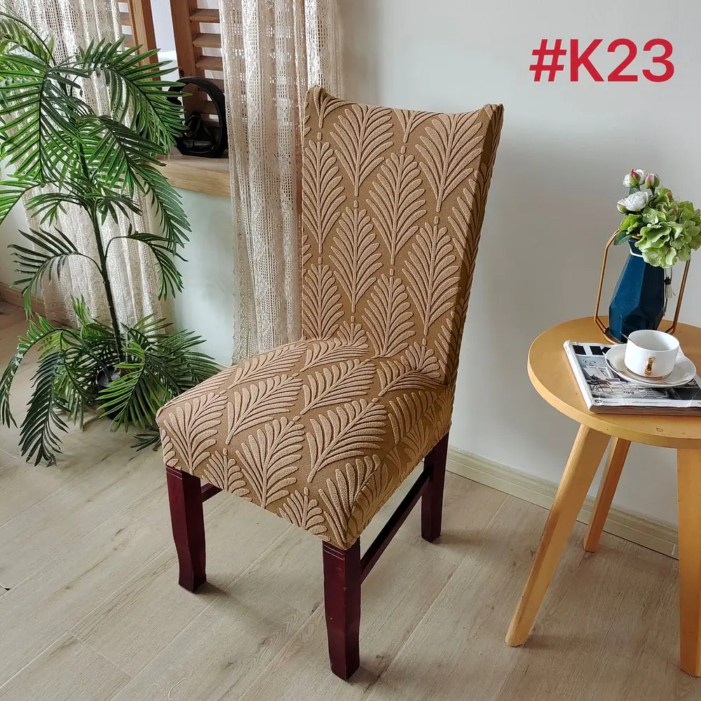 Pack 2 Funda de silla 3D jacquard  (desde 3 pack)