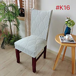 Pack 2 Funda de silla 3D jacquard  (desde 3 pack)