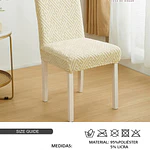 Pack 6 Funda de silla F jacquard  (desde 3 pack)