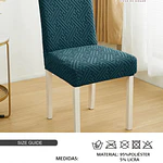 Pack 6 Funda de silla F jacquard  (desde 3 pack)