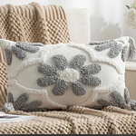 Pack 2 Funda de cojin Bohemia con flecos 45x45 (desde 4uni)