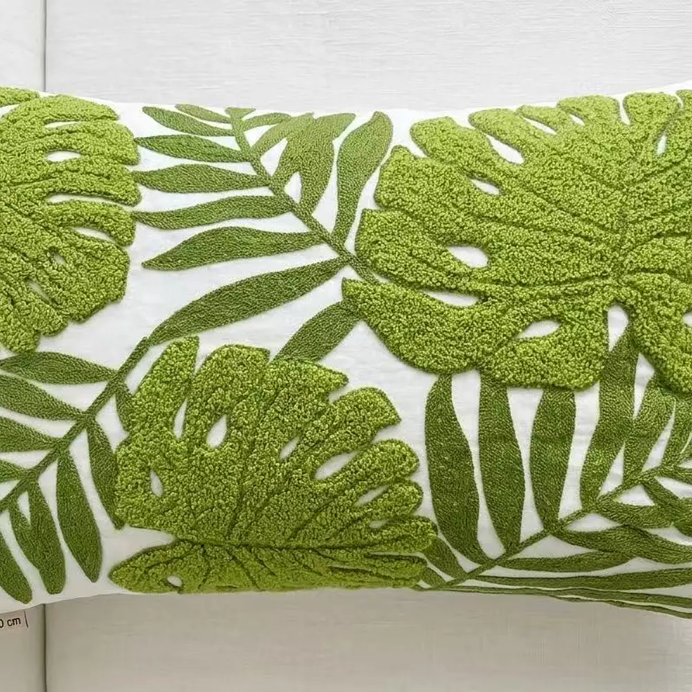 Funda de cojin Algodon con  Bordado (desde 4u)