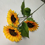 Flor Artificiales del Girasol   x 10 uni