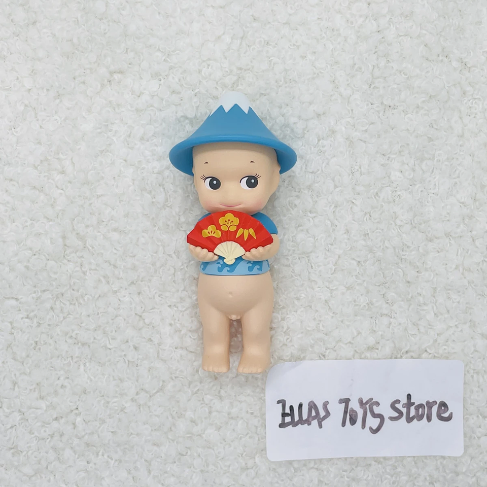 Sonny Angel-Serie japonesa de buena suerte, sin caja, sin bolsa, caja ciega, soporte para gato de la suerte, perro mapache Fuji Daruma SAS65718 12