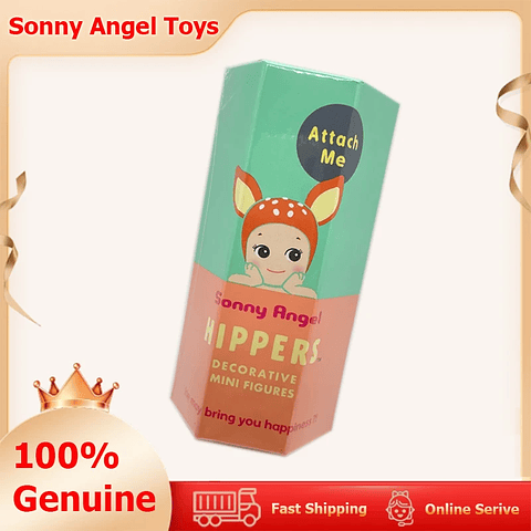 Caja ciega misteriosa Sonny Angel Hippers, serie de Ángel tumbado, Personaje de Anime Kawaii, caja sorpresa de dibujos animados, juguetes para niños, regalos de cumpleaños